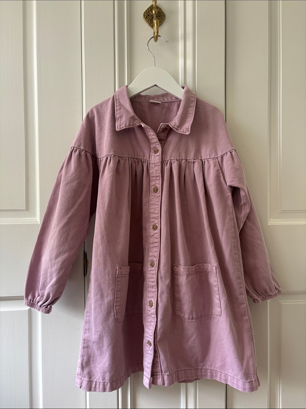 NEXT girls pocket shirt dress